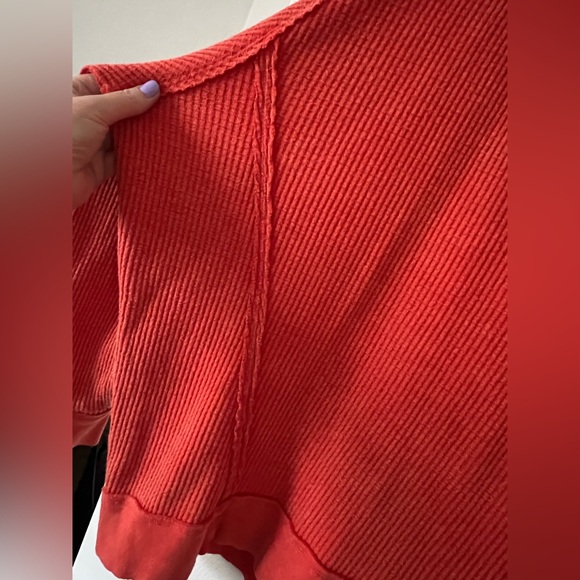 Free People V-Neck Sweater - Picture 4 of 6